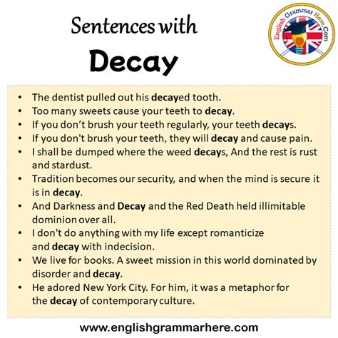 decay in tagalog sentence|Decay » English .